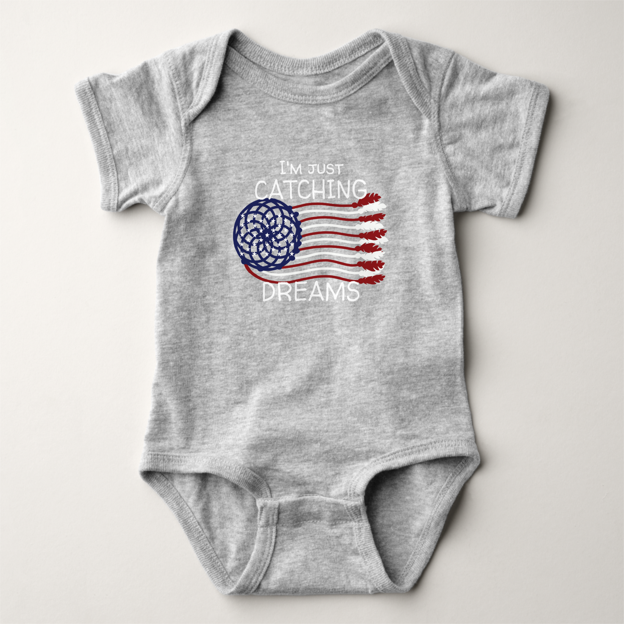 American Dreamer Baby Bodysuit