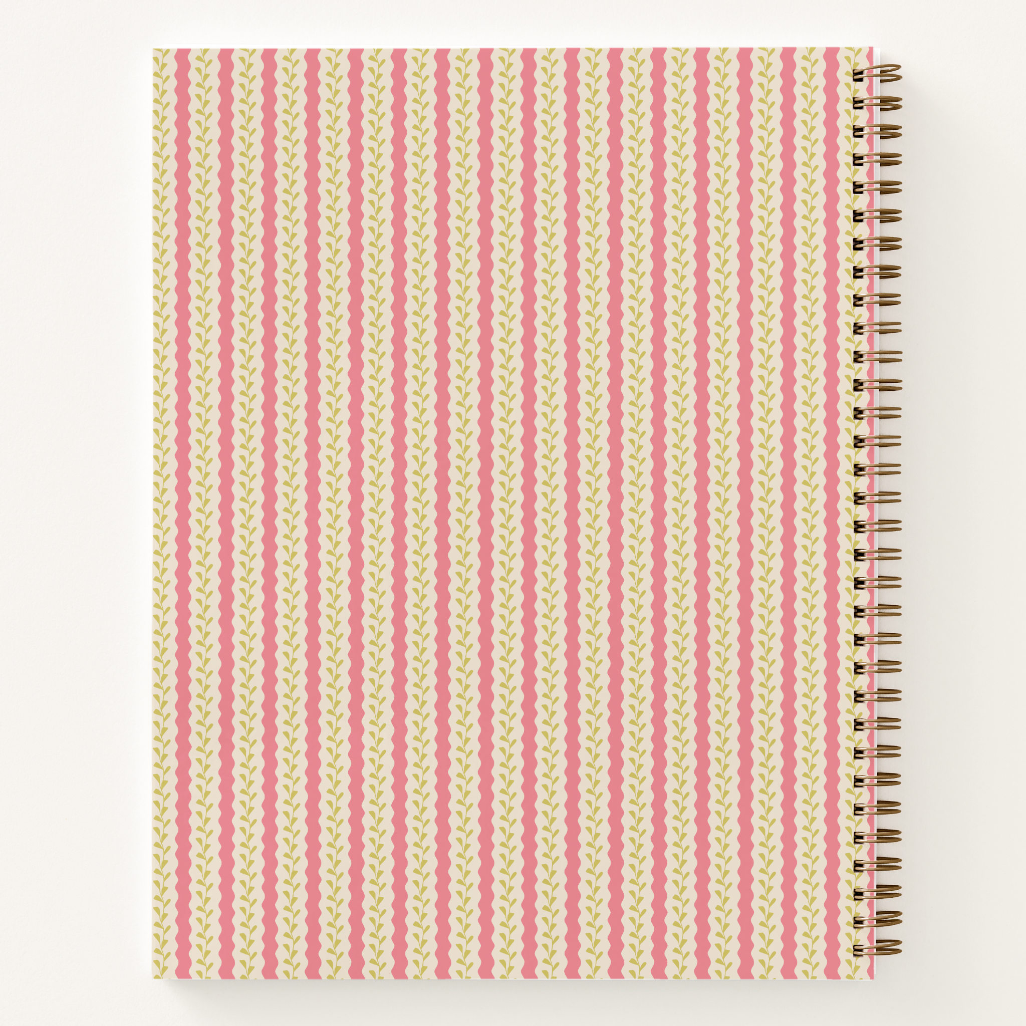 Botanical Wavy Stripe Notebook