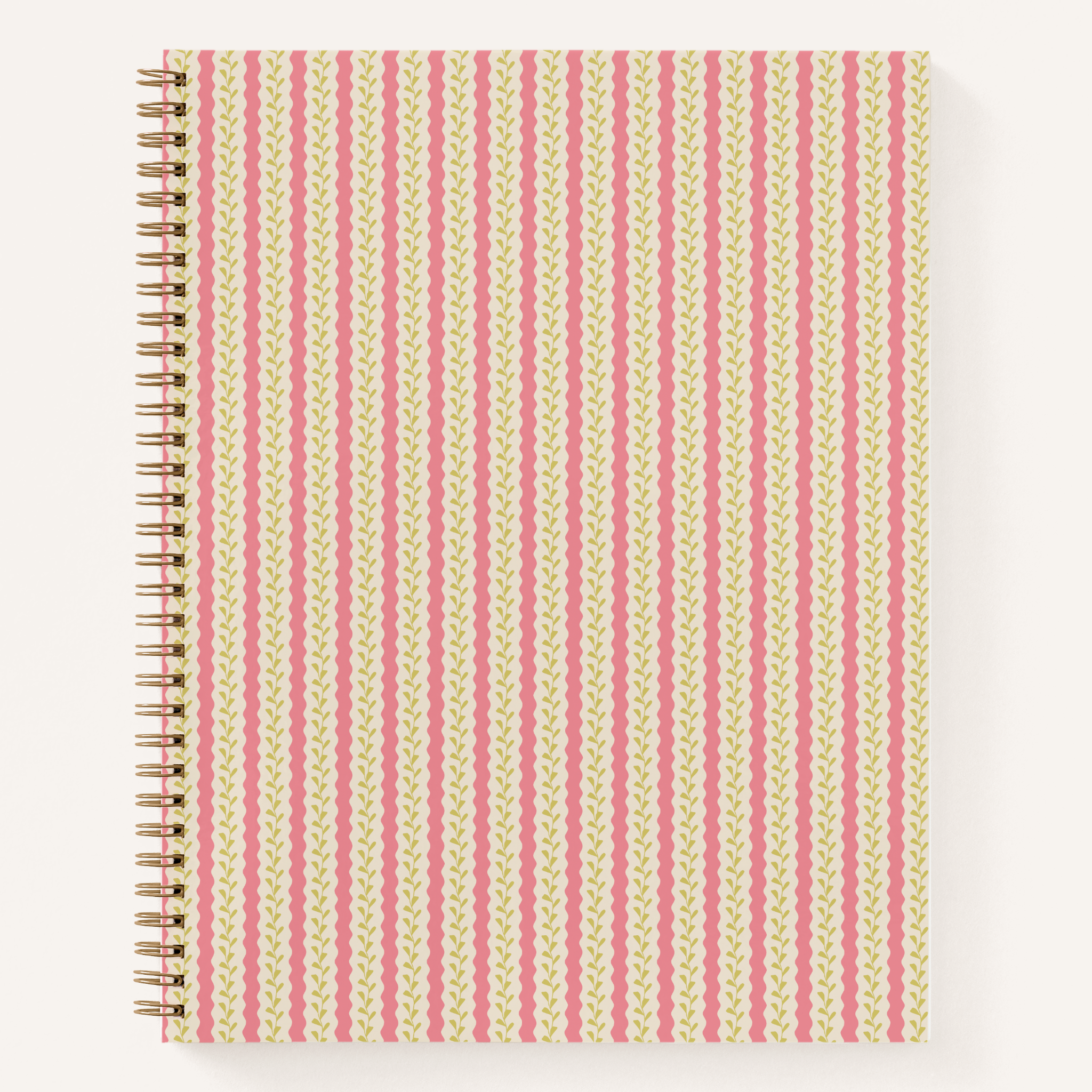 Botanical Wavy Stripe Notebook