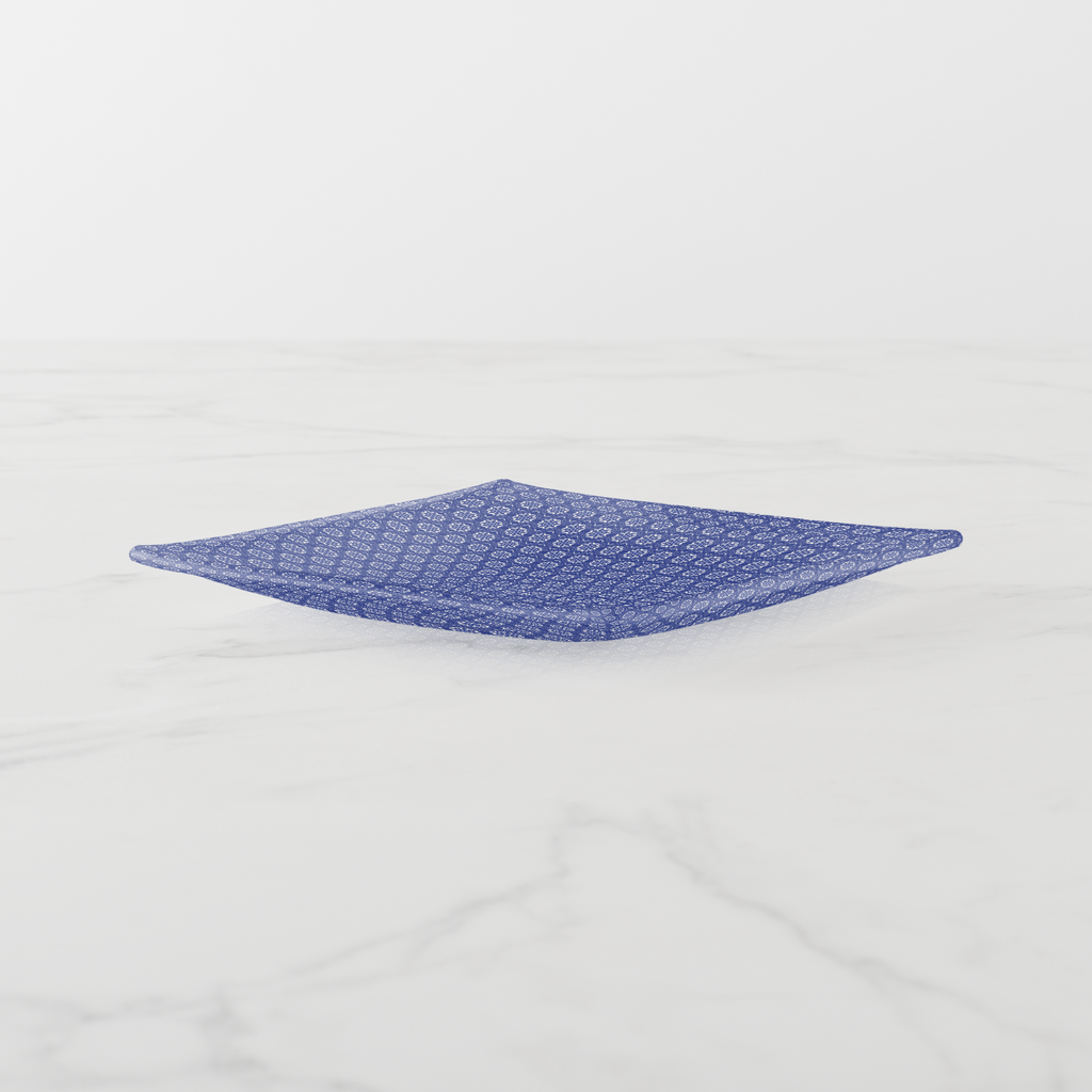 Blue Mediterranean Tile Trinket Tray