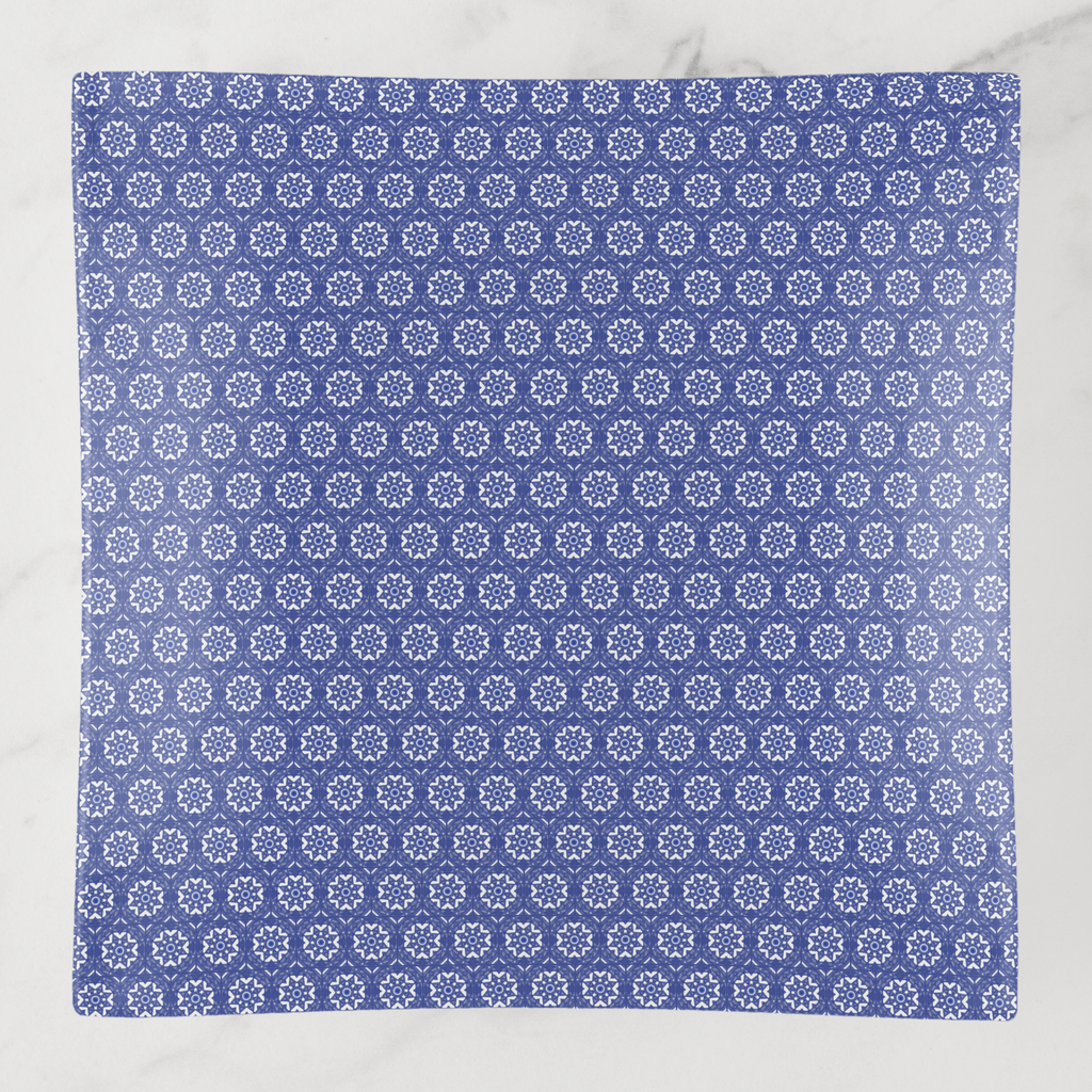 Blue Mediterranean Tile Trinket Tray