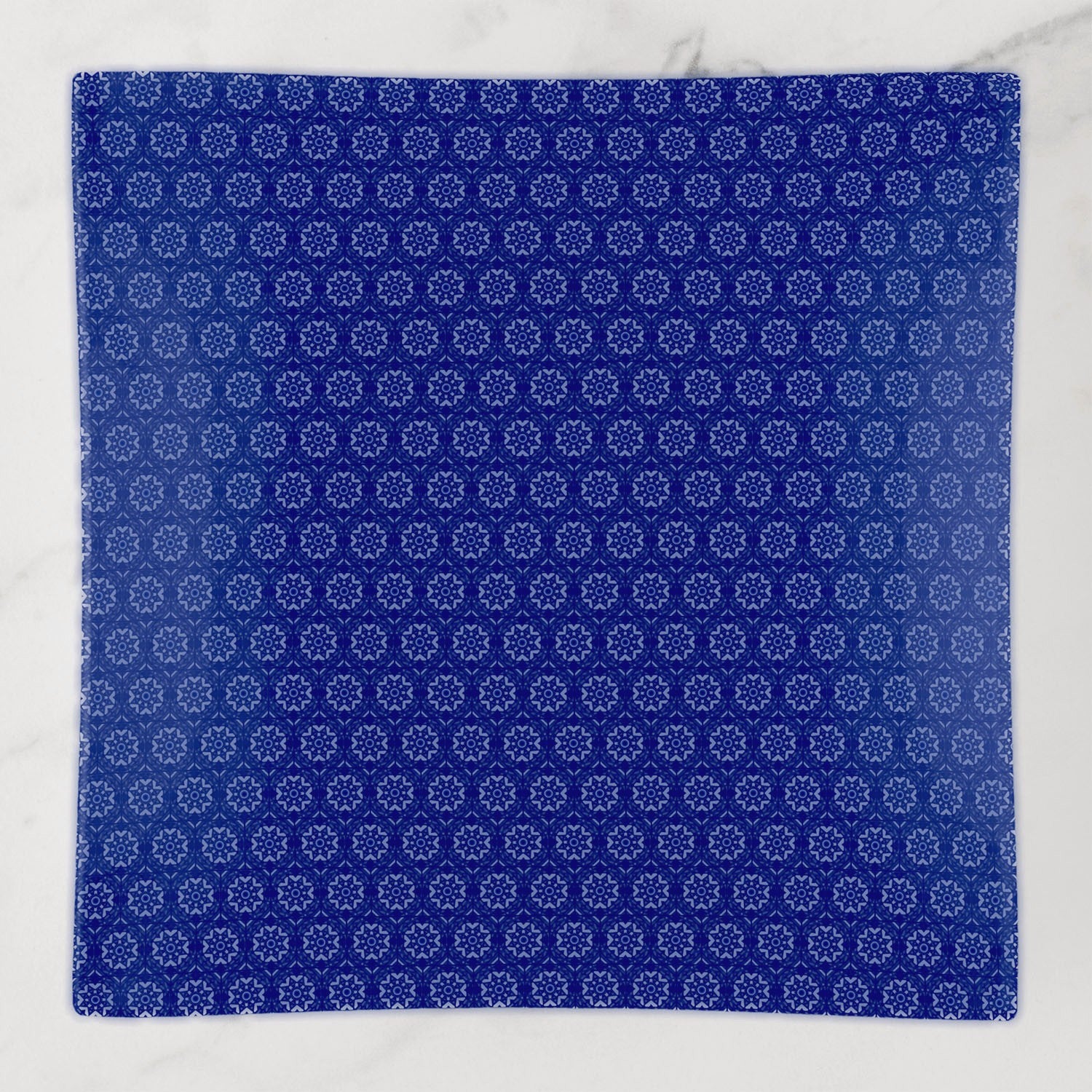 Blue Mediterranean Tile Trinket Tray